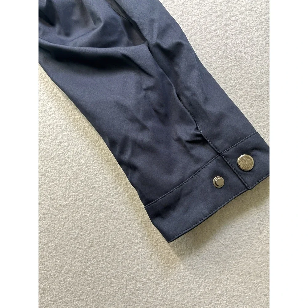 Mens Medium Casual‎ Business Coat Classic Dress Winter Jacket Social Blazer Navy